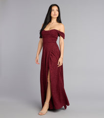 Hope Glitter A-Line Formal Dress