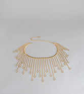 Statement Moves Fringe Chain Belt