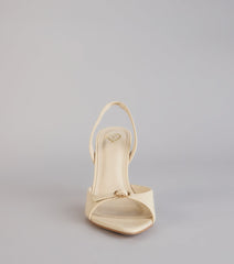 RSVP Ready Slingback Stiletto Heels