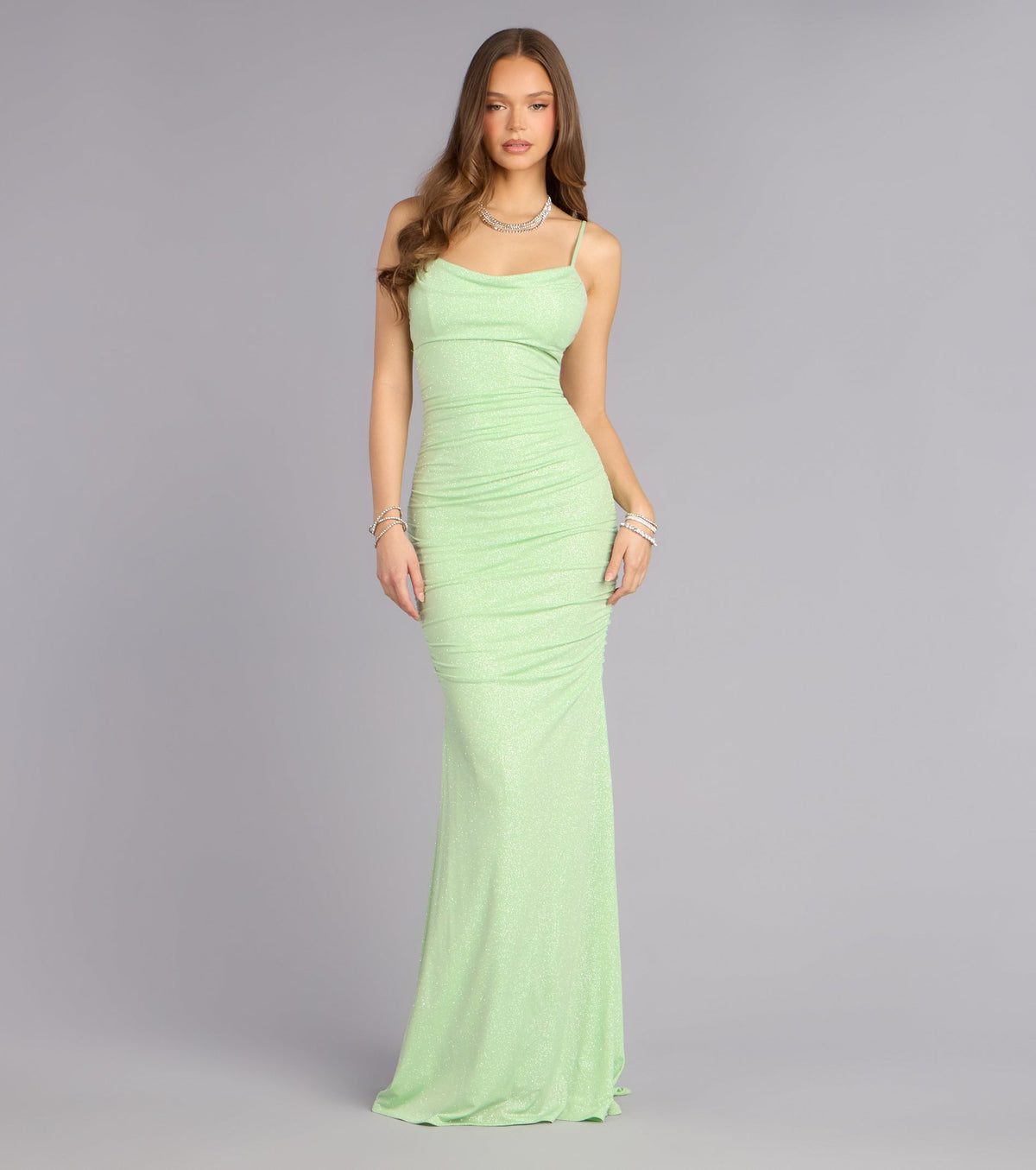 Matilda Glitter Mermaid Formal Dress