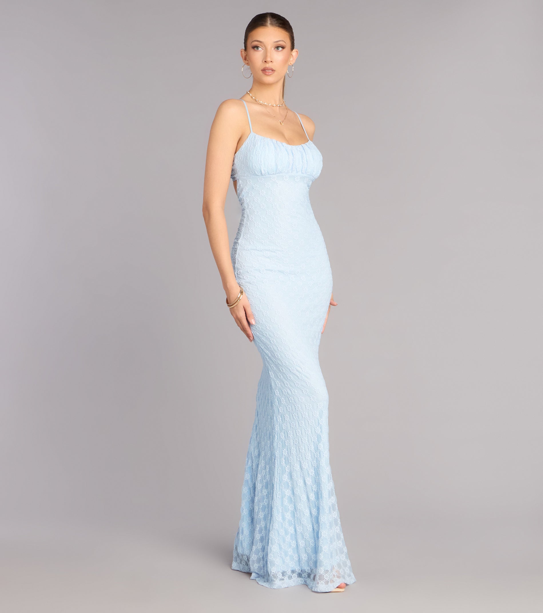 Sabrina Lace Mermaid Formal Dress