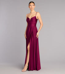 Chantel Low Back A-Line Formal Dress