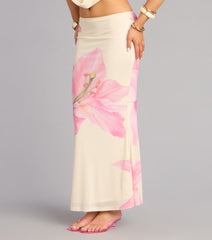 Floral Confidence Maxi Skirt
