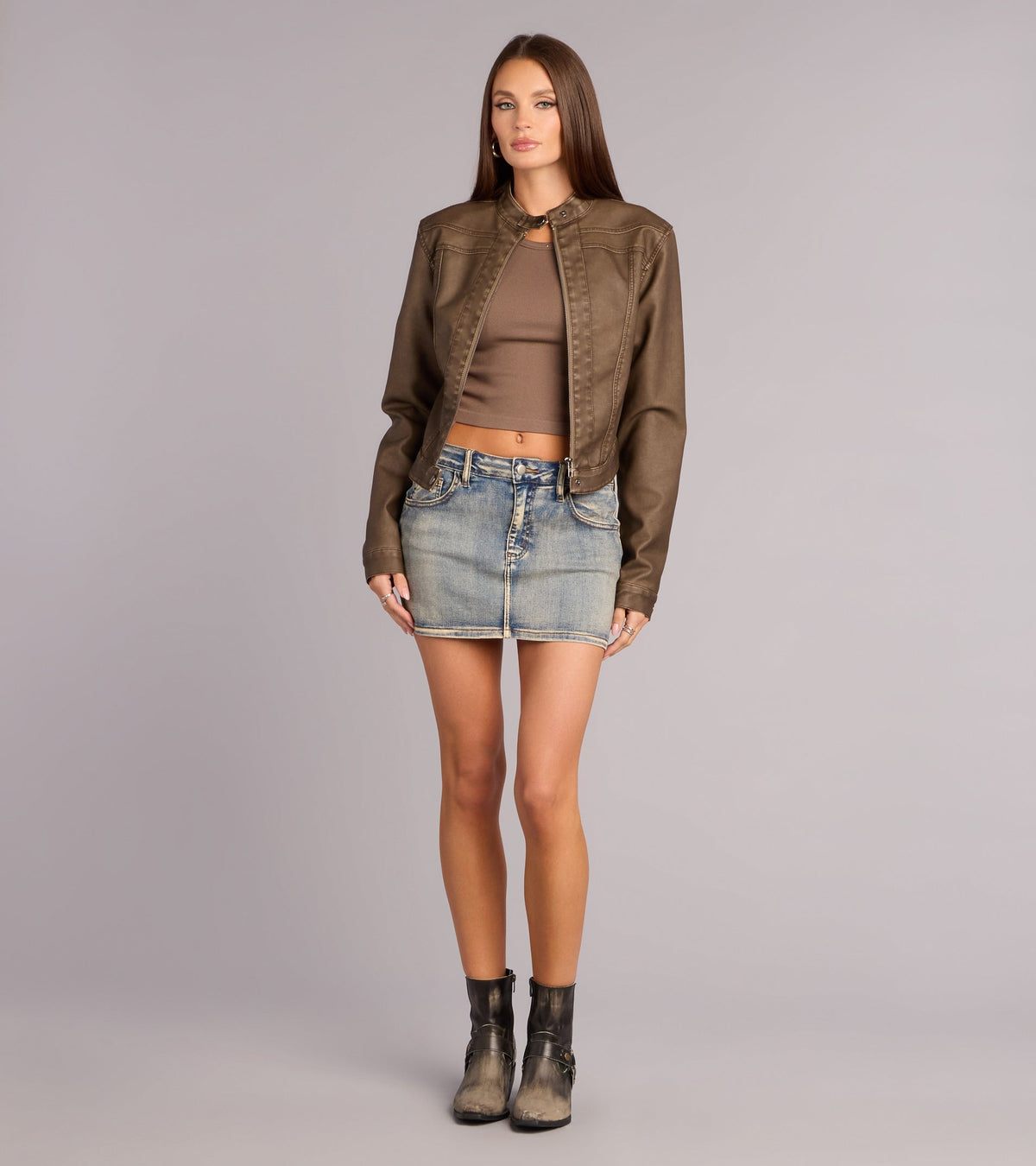 Laid Back Babe Denim Skort