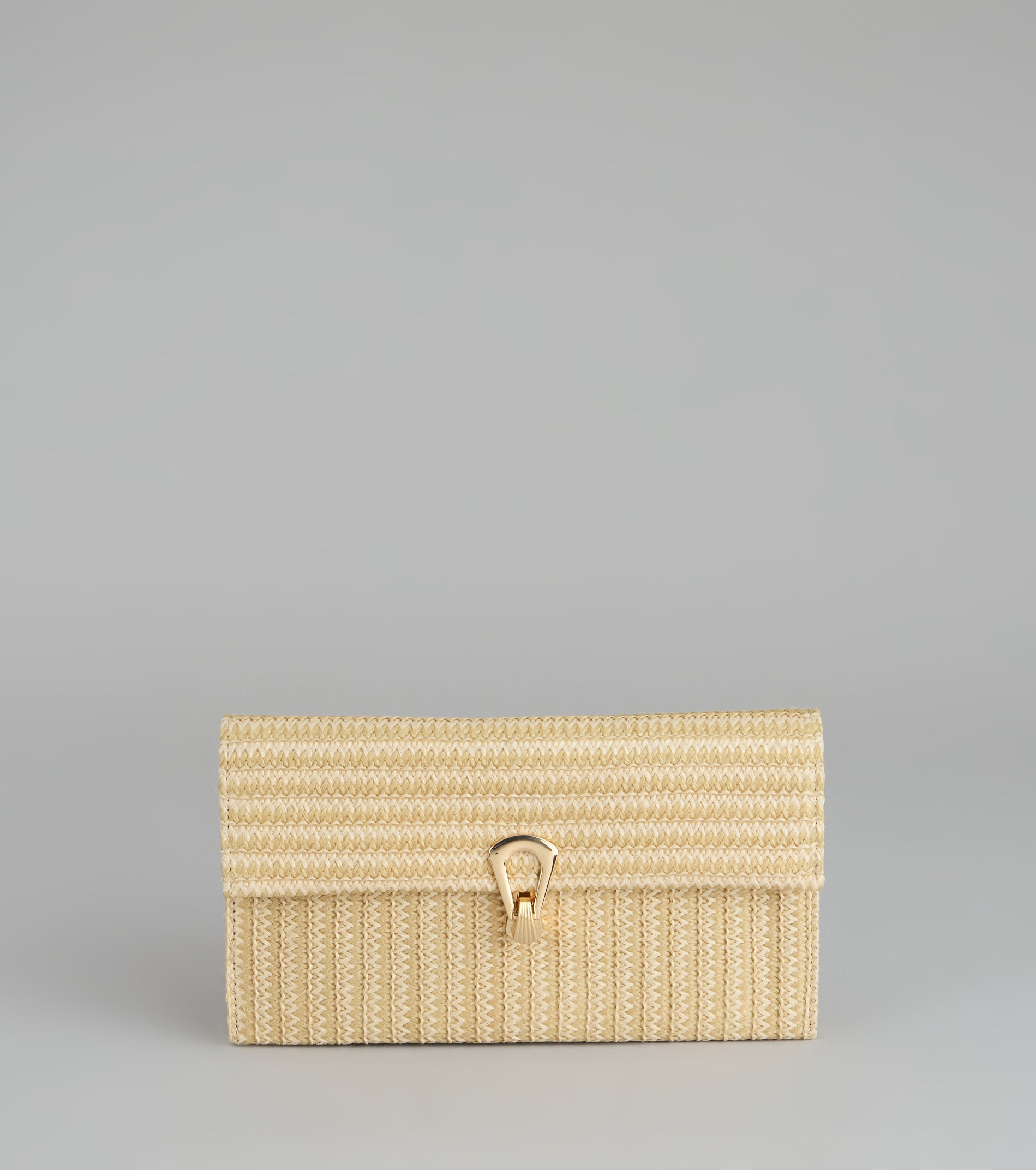 Vacation Mode Straw Clutch