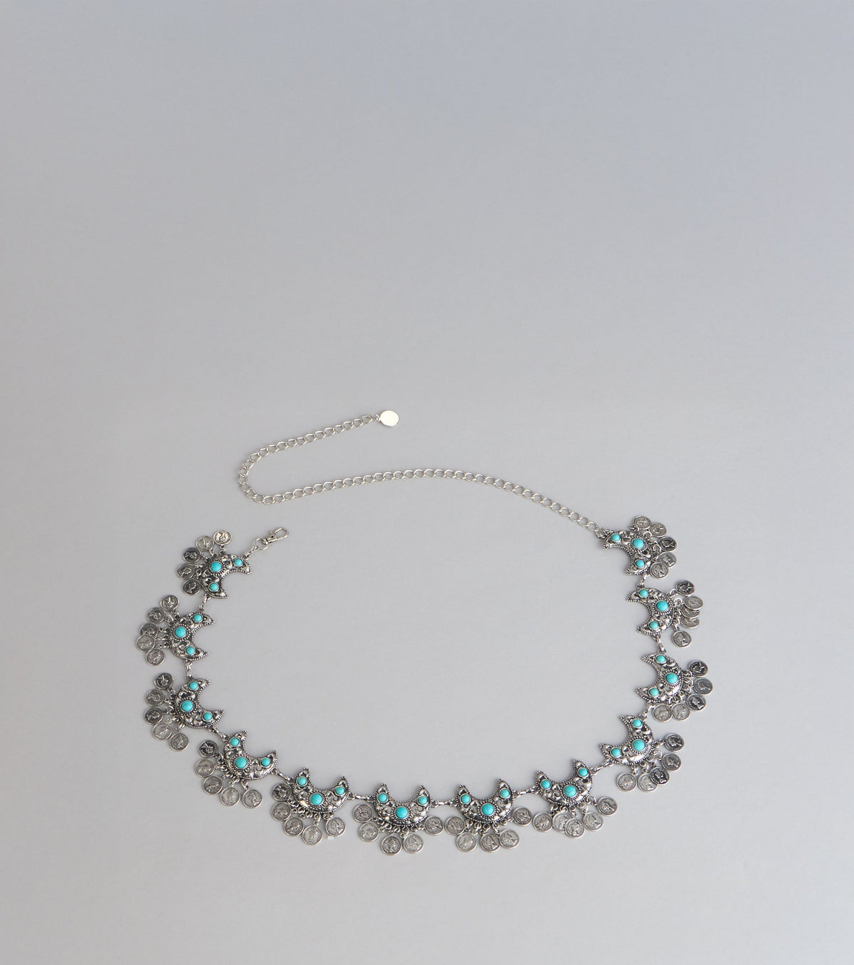 Desert Glow Coin Chain Belt